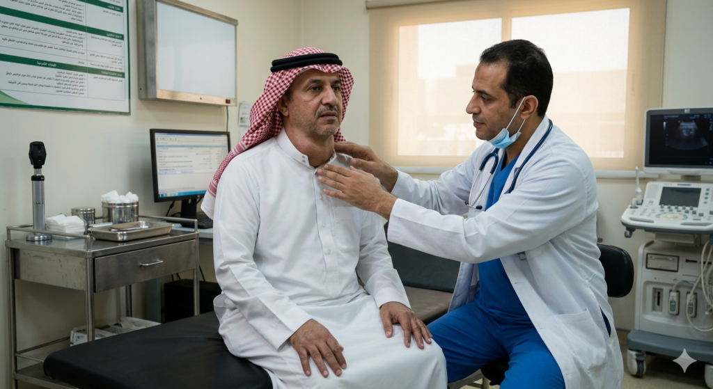 تضخم الغدة الدرقية